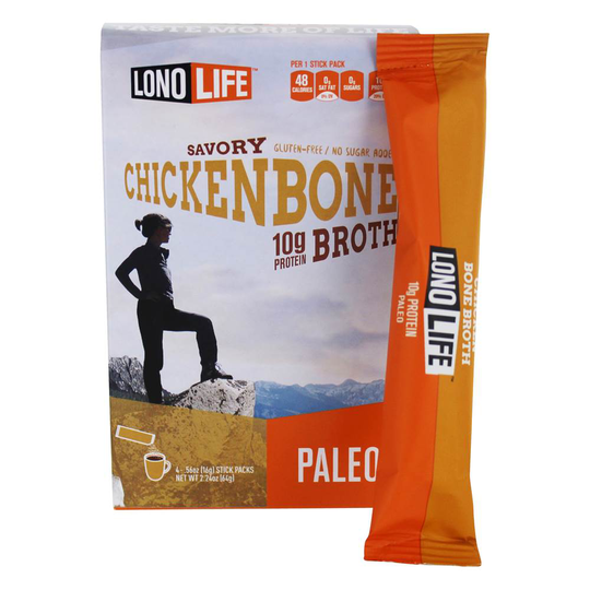 LonoLife - Paleo Bone Broth Chicken - 4 Stick Pack(s)
