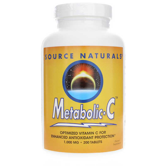 Source Naturals Metabolic C 1000 Mg Tablets 200 Tablets
