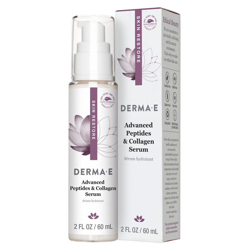 Derma E Advanced Peptides & Collagen Serum 2 Oz