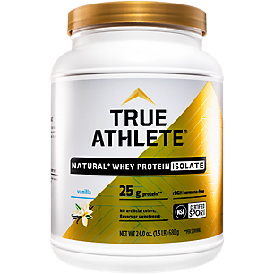Natural Whey Protein Isolate NSF Certified - Vanilla (23 Servings)