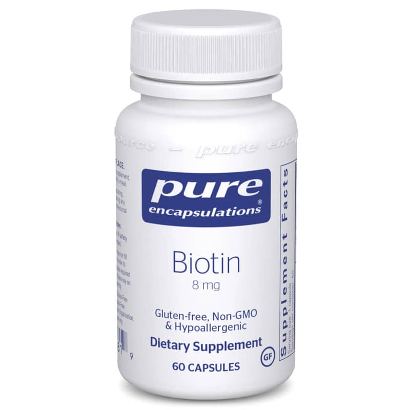 Pure Encapsulations Biotin 8 Mg 60 Capsules