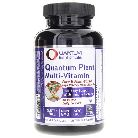Quantum Nutrition Labs Plant Multi-Vitamin 120 Veg Capsules
