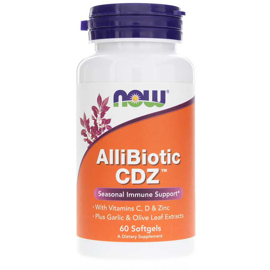 NOW Foods AlliBiotic CDZ 60 Softgels