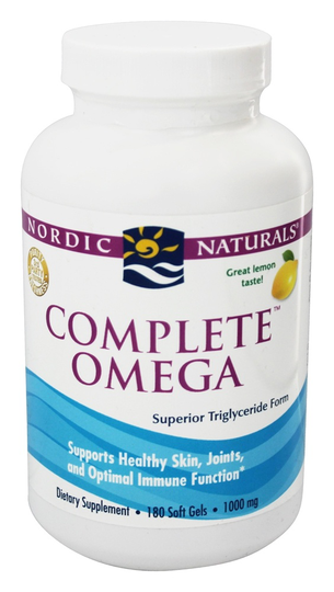 Nordic Naturals - Complete Omega Lemon 1000 mg. - 180 Softgels (formerly Omega-3.6.9)