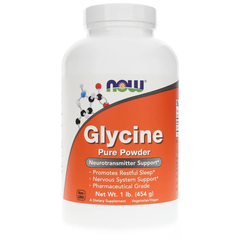 NOW Foods Glycine Pure Powder 1 Lbs
