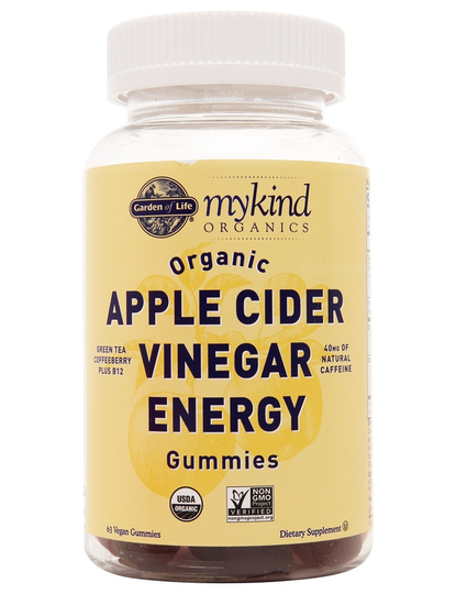 Garden of Life - mykind Organics Apple Cider Vinegar Energy - 63 Gummies