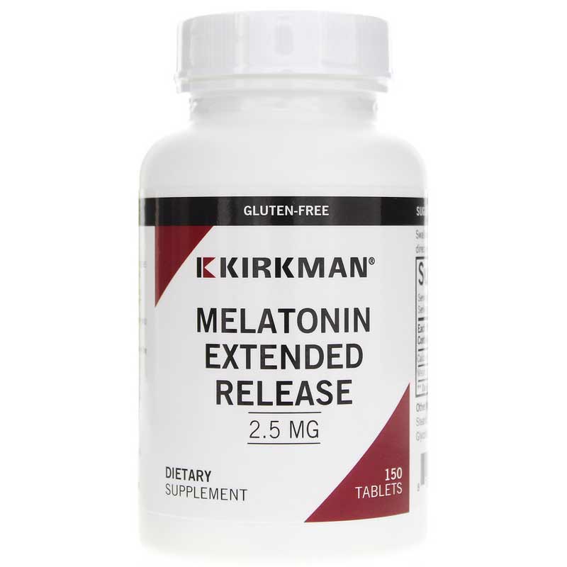 Kirkman Melatonin 2.5 Mg Tablets, Slo-Release Formula 150 Tablets