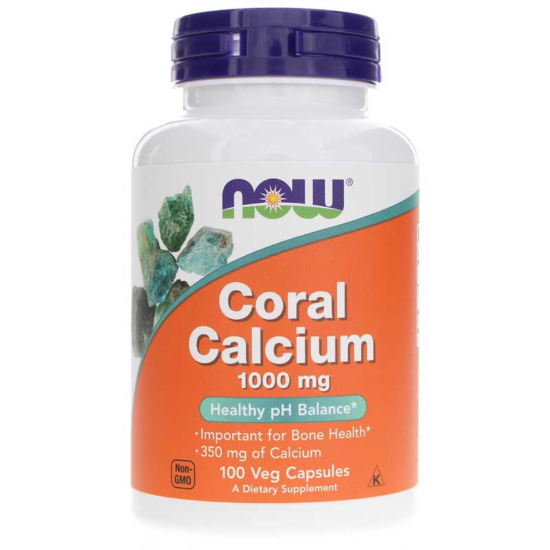 NOW Foods Coral Calcium 1000 Mg 100 Veg Capsules
