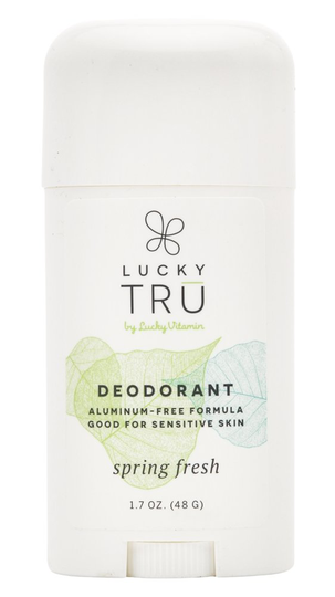 LuckyTru - Natural Deodorant Stick Spring Fresh - 1.7 oz.