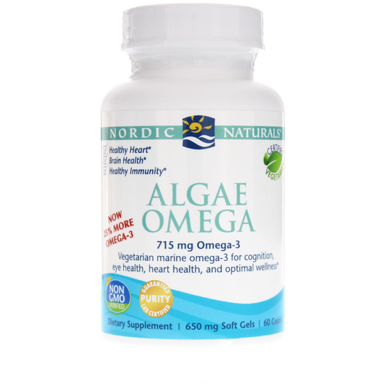 Nordic Naturals Algae Omega 60 Softgels