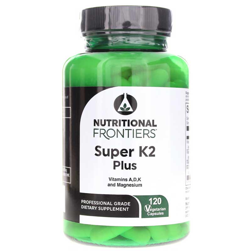 Nutritional Frontiers Super K2 Plus 120 Veg Capsules