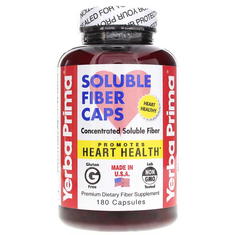 Yerba Prima Soluble Fiber Caps 180 Capsules