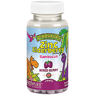 Children's Zinc Elderberry Sambucus - Mixed Berry (90 Micro Tablets)