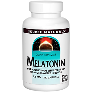 Melatonin - For Occasional Sleeplessness - 2.5 MG - Orange (240 Lozenges)