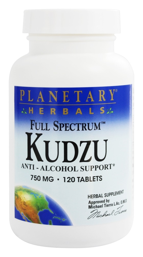 Planetary Herbals - Kudzu Full Spectrum 750 mg. - 120 Tablets