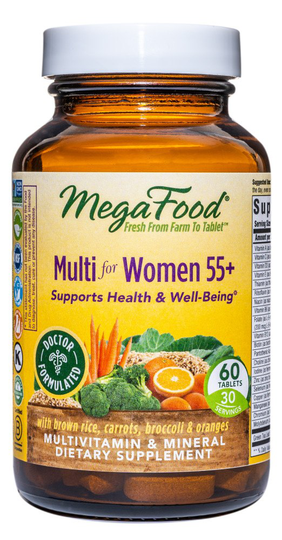 MegaFood - Multi for Women 55 - 60 Tablets
