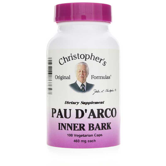 Dr. Christophers Pau D'Arco Inner Bark 100 Veg Capsules
