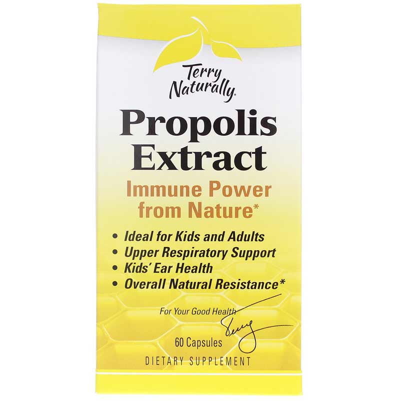 Terry Naturally Propolis Extract Immune Power from Nature 60 Capsules