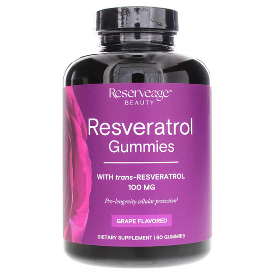 Reserveage Nutrition Resveratrol Gummies 60 Gummies