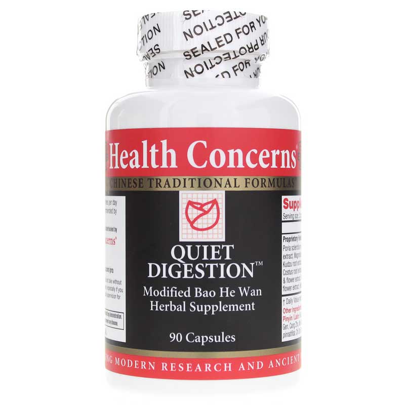 Health Concerns Quiet Digestion 90 Capsules 90 Tablets