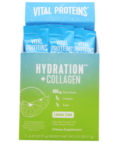 Vital Proteins - Hydration Collagen Lemon Lime - 7 Packet(s)