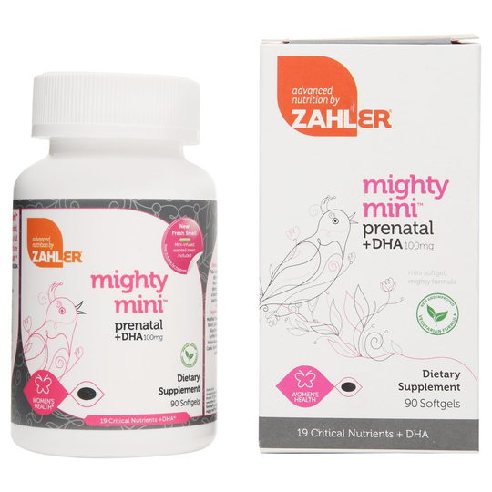 Zahler - Mighty Mini Prenatal DHA 100 mg. - 90 Softgels