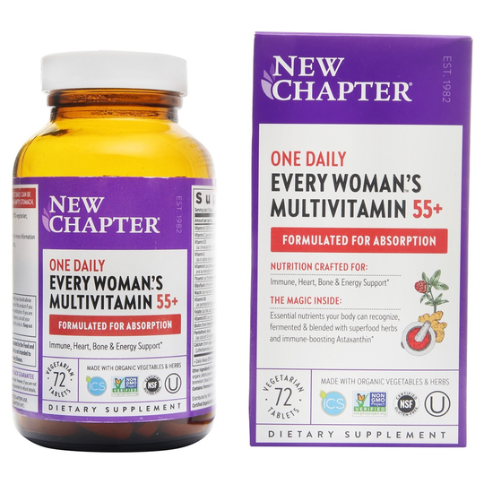 New Chapter - One Daily Every Woman's Multivitamin 55 - 72 Vegetarian Tablets