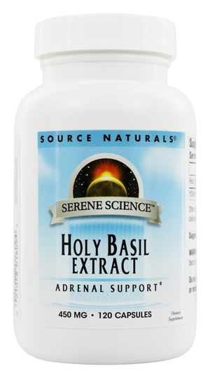 Source Naturals - Holy Basil Extract 450 mg. - 120 Capsules