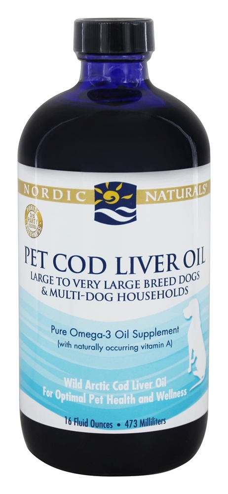 Nordic Naturals - Pet Cod Liver Oil For Dogs & Cats - 16 fl. oz.
