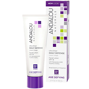 Ultra Sheer Daily Defense Facial Lotion with Resveratrol Q10 - SPF 18 (2.7 Fluid Ounces)