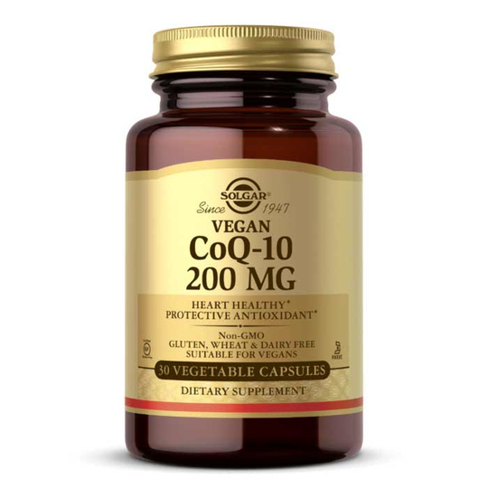 Solgar CoQ-10 200 Mg Vegan 30 Vegan Capsules