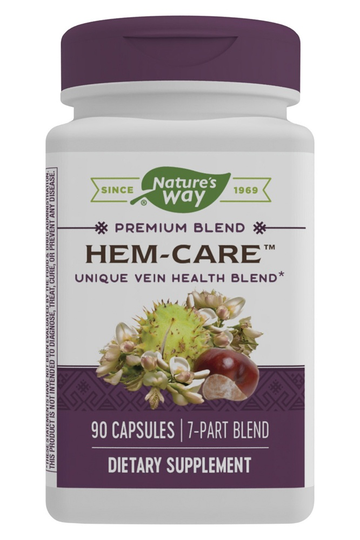 Nature's Way - Hem-Care Vein Health Premium Blend - 90 Capsules
