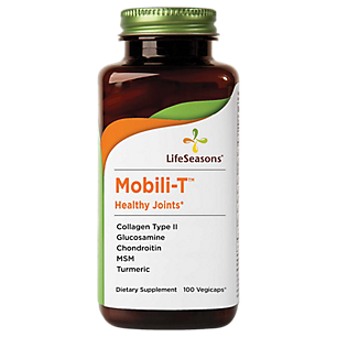 Mobili-T Healthy Joints with Collagen, Glucosamine, Chondroitin & More (100 Vegetarian Capsules)