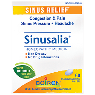 Sinusalia - Homeopathic Medicine for Sinus Relief (60 Tablets)