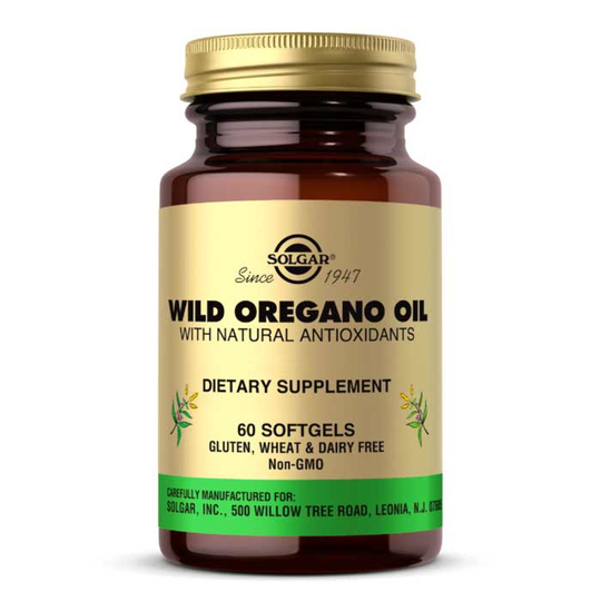 Solgar Wild Oregano Oil 60 Softgels