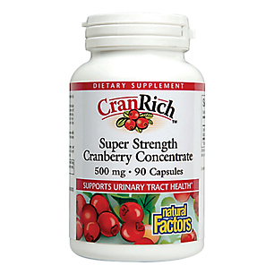 CranRich Super Strength Cranberry Concentrate - 500 MG (90 Capsules)