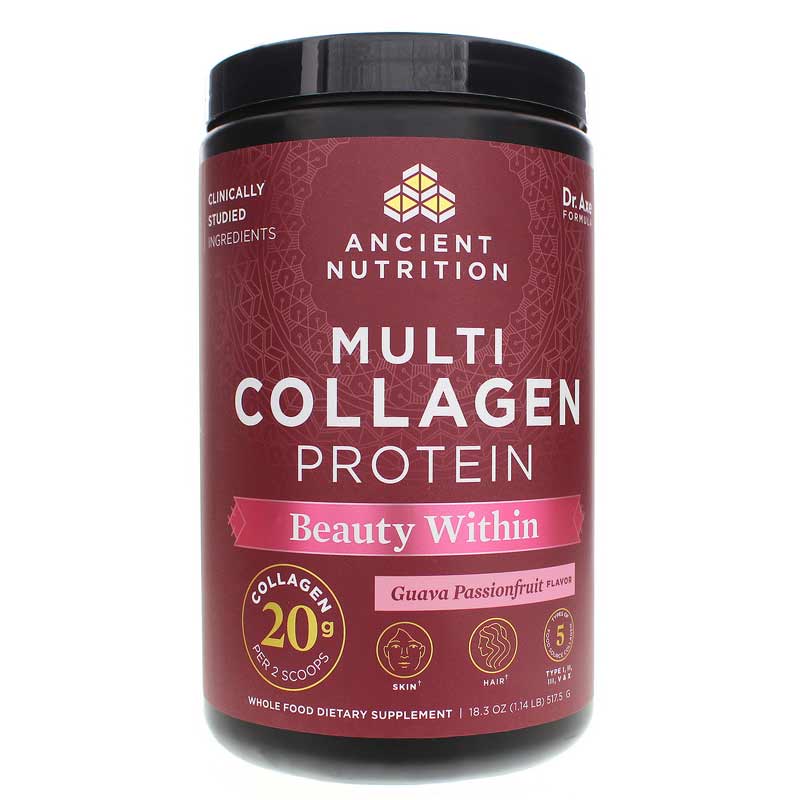 Ancient Nutrition Multi Collagen Protein Powder Plus 18.3 Oz