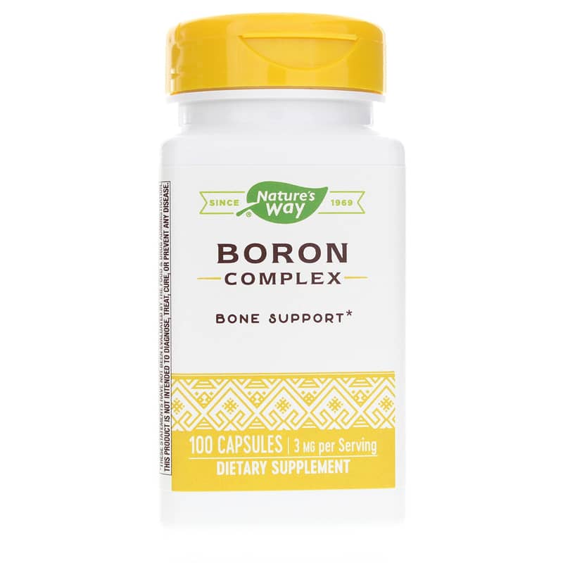 Natures Way Boron Complex 100 Capsules