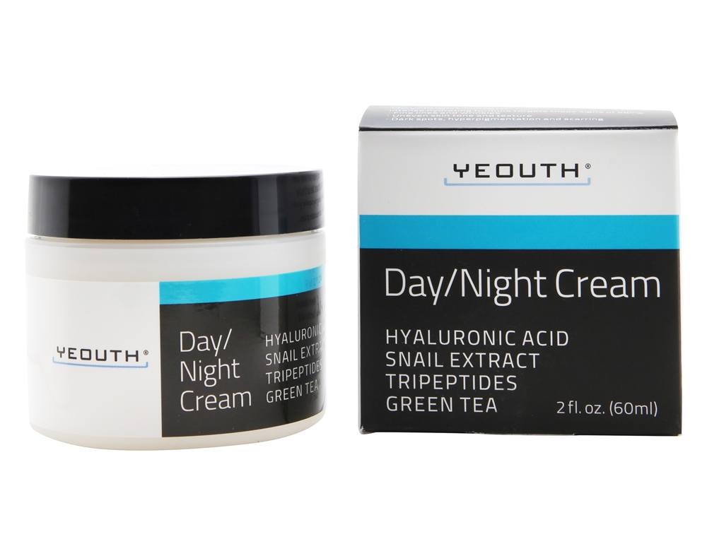 Yeouth - Day/Night Cream with Hyaluronic Acid - 2 fl. oz.