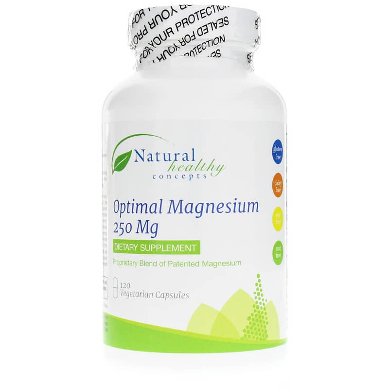 Natural Healthy Concepts Optimal Magnesium 250 Mg 120 Veg Capsules