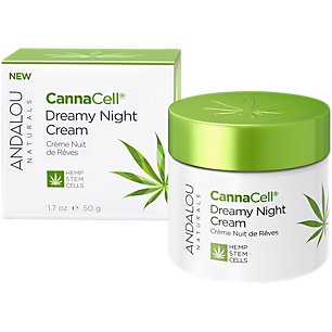 CannaCell Dreamy Night Cream with Hemp Stem Cells (1.7 Ounces)