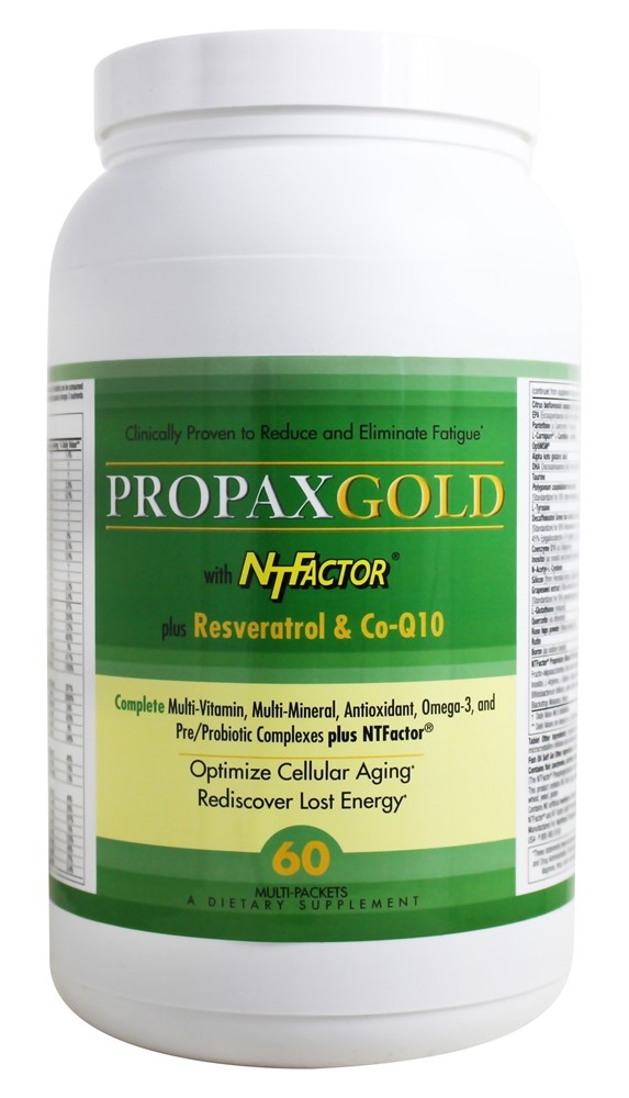 Nutritional Therapeutics - Propax Gold with NT Factor plus Resveratrol & Co-Q10 - 60 Packet(s)