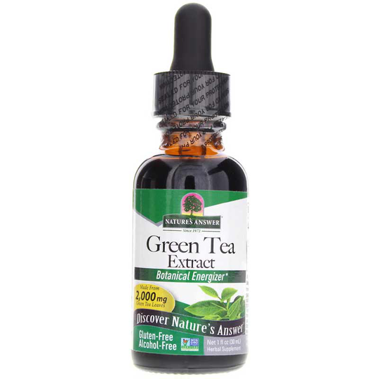 Natures Answer Green Tea Extract Alcohol-Free 1 Oz