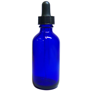 Glass Bottle with Dropper (2 Ounces)