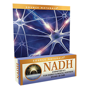 NADH Coenzyme B3 - Energy & Mental Alertness - 20 MG (30 Tablets)