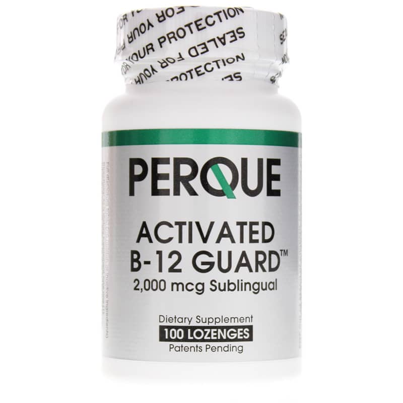 Perque Activated B-12 Guard 2000 Mcg Sublingual 100 Lozenges
