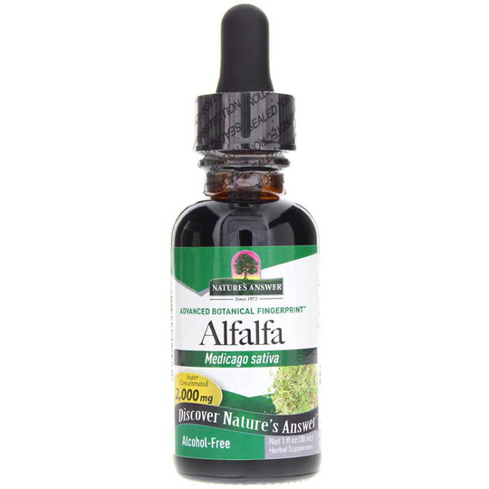 Natures Answer Alfalfa Alcohol-Free 1 Oz