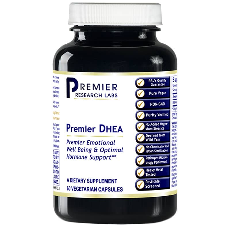 Premier Research Labs Dhea 25 Mg 60 Veg Capsules