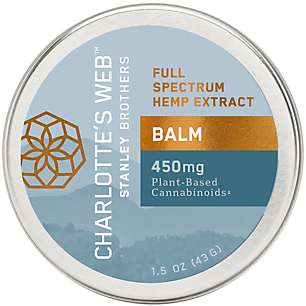 Plant-Based Hemp Extract Balm with Shea Butter & Vitamin E - 450 MG (1.5 Ounces)