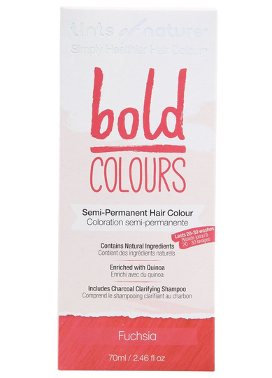 Tints Of Nature - Semi-Permanent Hair Color Bold Fuchsia - 2.46 fl. oz.